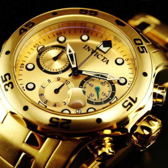 New Invicta 18k Professional Diver Men's Watch! w/ box - Picture 3 of 7